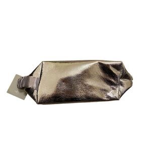 Ulta Beauty Cosmetics Metallic Travel Pouch Bag Makeup Case Toiletry Beauty